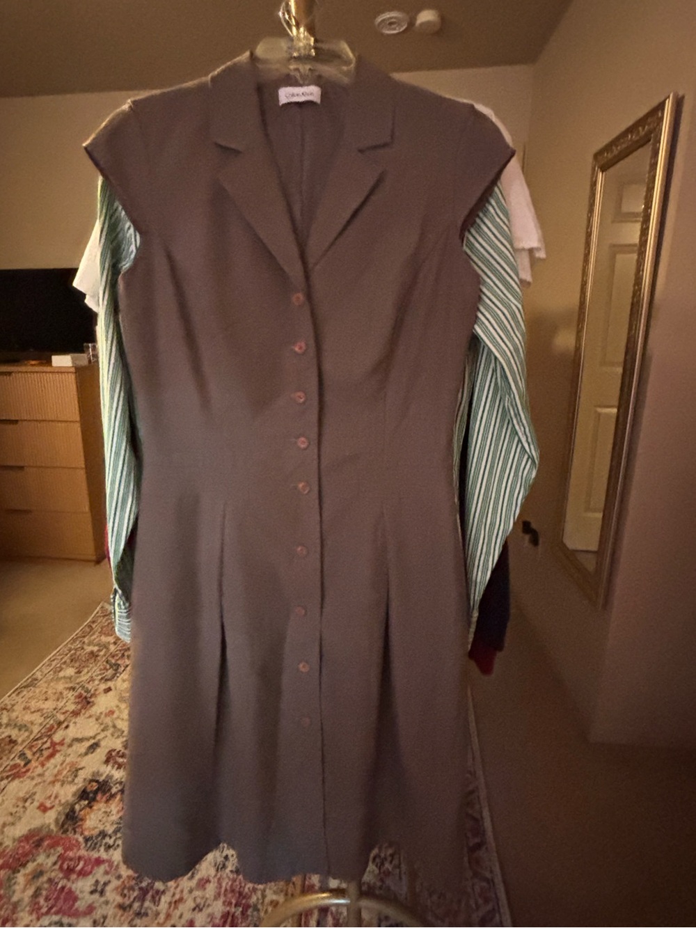 Calvin Klein Light Gray Men's Blazer
